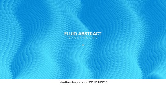 Fashion Sphere Combination Ripple Dynamic Blue Green Fluid Gradient Abstract Background