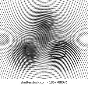 Fashion spherical vector dot texture material background