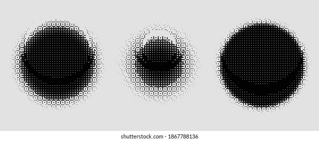 Fondo del material de textura de punto vectorial esférico de moda