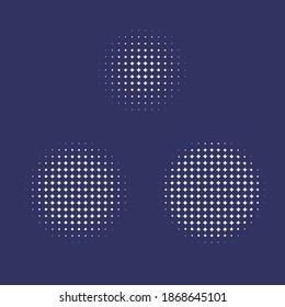 Fashion spherical vector dot texture material background