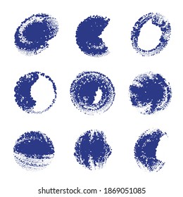Fashion spherical vector dot texture material background