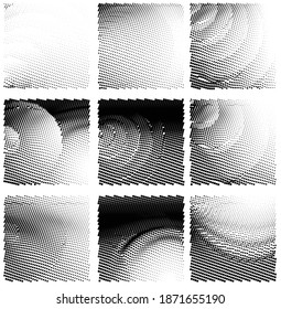 Fashion spherical vector dot texture material background