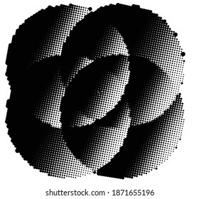 Fashion spherical vector dot texture material background