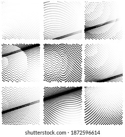 Fashion spherical vector dot texture material background