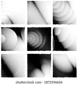 Fashion spherical vector dot texture material background