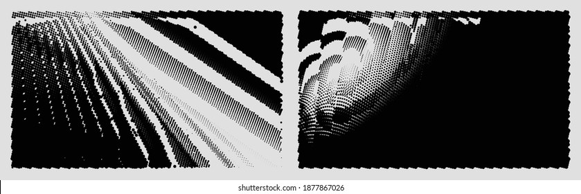 Fashion spherical vector dot texture material background
