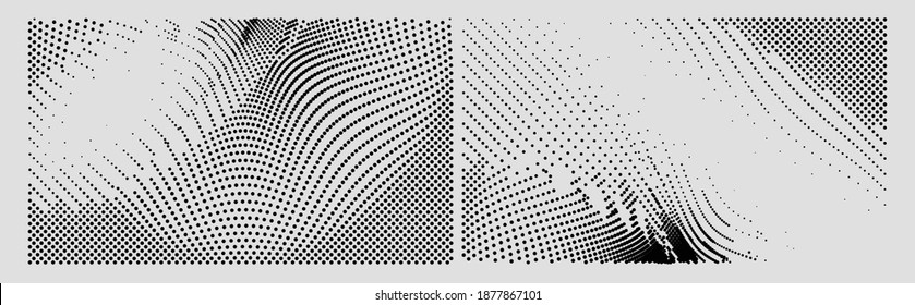 Fondo del material de textura de punto vectorial esférico de moda