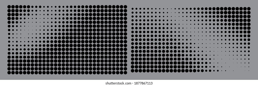 Fondo del material de textura de punto vectorial esférico de moda