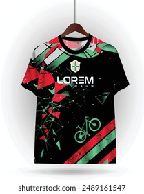fashion, sport, soccer, template, football, abstract, graphic, design, cycling, shirt, vector