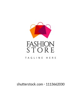 Fashion Store Logo Vector Template Design Illustration