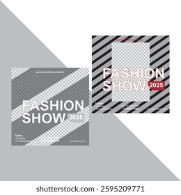 Fashion Store social media post template design for black friday fashion