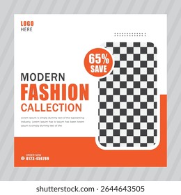 Fashion store social media post