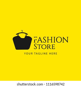 Fashion Store Vector Template Design Illustration