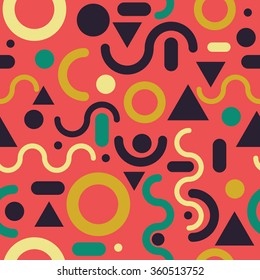 Fashion style seamless modern pattern background. Perfect illustration for web, print wrapping decoration  textile, fabric design