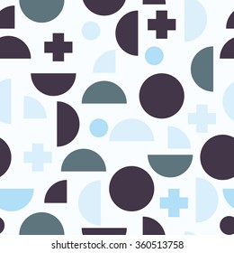Fashion style seamless modern pattern background. Perfect illustration for web, print wrapping decoration  textile, fabric design