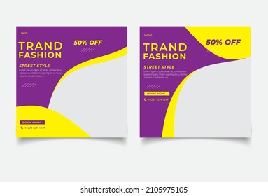 fashion style social media post