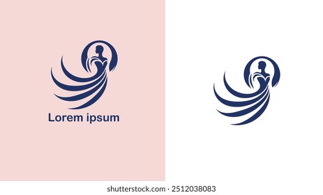 Moda Estilo Trend Vogue ilustração de design de logotipo exclusivo
