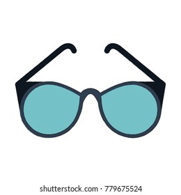 Fashion sunglasses isolated