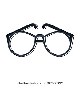 Fashion sunglasses isolated