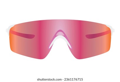 Fashion sunglasses template. vector illustration