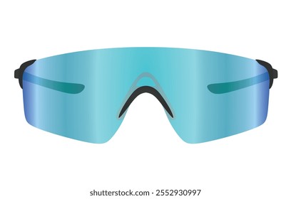 Fashion sunglasses template. vector illustration