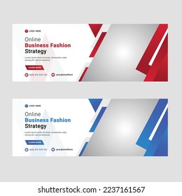 Fashion Template banner and cover ads, can use for social media, template sale