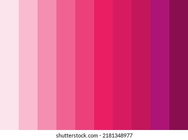 fashion trends color guide palette 2022-23. An example of a future color forecast color forecast vector palette for fashion designers, fashion business, clothing and color companies.