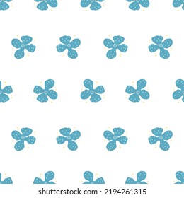 Fashion trendy pattern with hand-drawn flowers. Doodle flowers on a pattern for fabric, textile, wallpaper, packaging, wrapping paper, postcards, backgrounds.