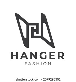 Fashion type logo h letter logo.