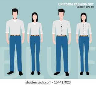 Fashion uniform set