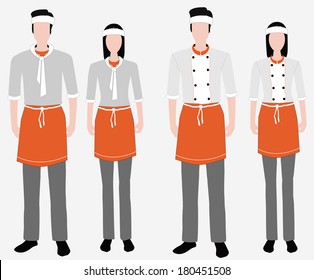 Fashion uniform set 