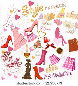 Fashion vector