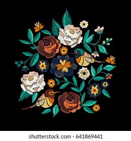 Fashion vector embroidery 