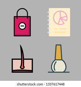 fashion vector icon set