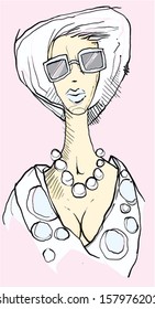 fashion vector illustration