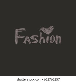 Fashion, vector illustration 