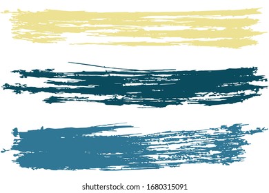 Fashion watercolor brush stripes pattern. paintbrush lines horizontal  texture for background. graphic. illustration.