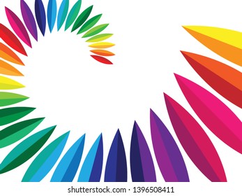 Fashion wavy wave pattern in colorful,  vector background, Modern colorful flow poster. geometric Liquid shape in colorful background. 