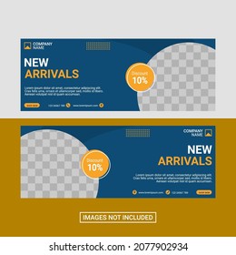 Fashion Web Banner Template Design