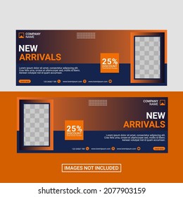 Fashion Web Banner Template Design