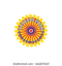 fashion week  label is a piece of paper,plastic film,cloth,metal or other material affixed to a container or product.
