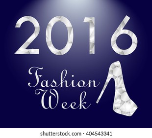 Fashion week poster design