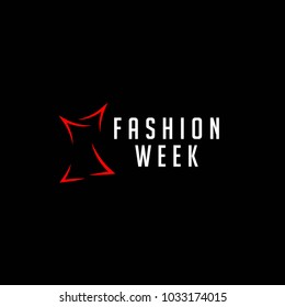 Fashion Week Vector Template Design