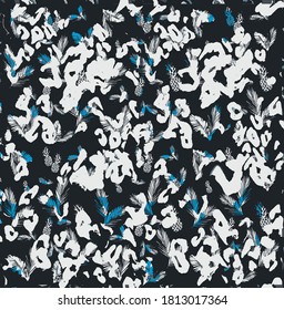 Fashion woman new leopard pattern. Leopard pattern