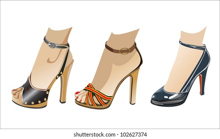 fashion woman shoes
