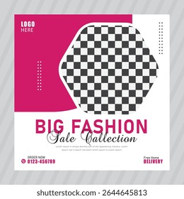 Fashion yearly sale social media instagram post