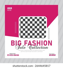 Fashion yearly sale social media instagram post
