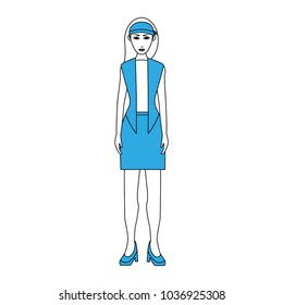 Fashion young woman