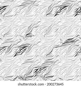 Fashion zebra seamless pattern