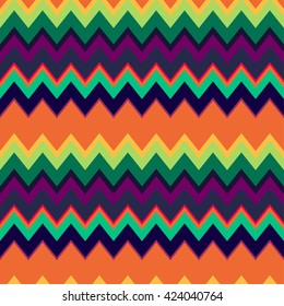 Fashion zigzag pattern vector background